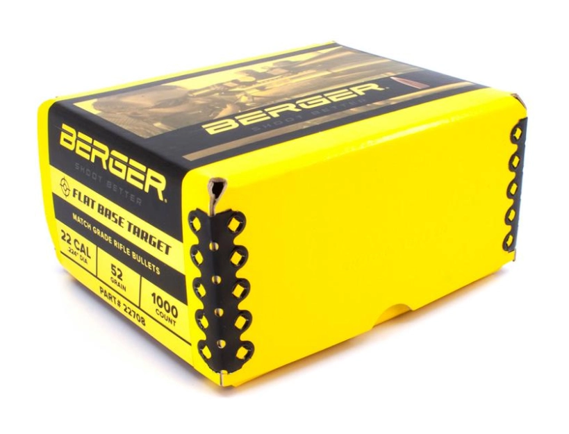 (image for) Berger 22cal 52gr FB Target 1000ct