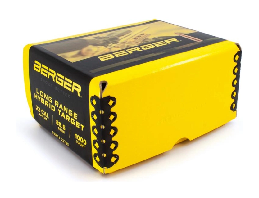 (image for) Berger 22cal 85.5gr Long Range Hybrid Target 1000ct