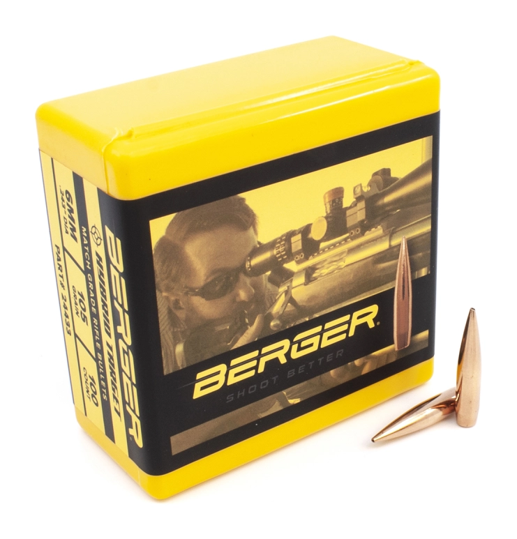(image for) Berger 6mm 105gr Hybrid Target 100ct