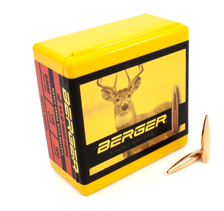 (image for) Berger 6mm 115gr VLD Hunting 100ct