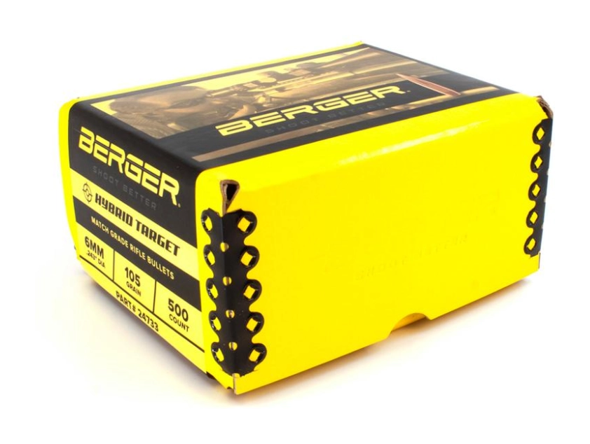 (image for) Berger 6mm 105gr Hybrid Target 500ct
