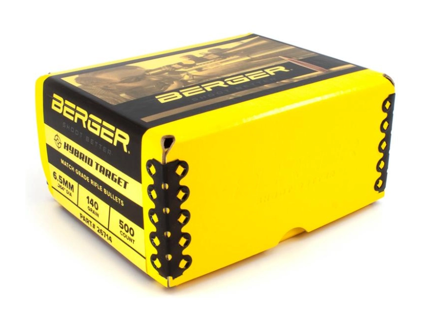 (image for) Berger 6.5mm 140gr Hybrid Target 500ct