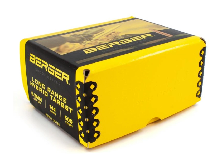 (image for) Berger 6.5mm 144gr Long Range Hybrid Target 500ct