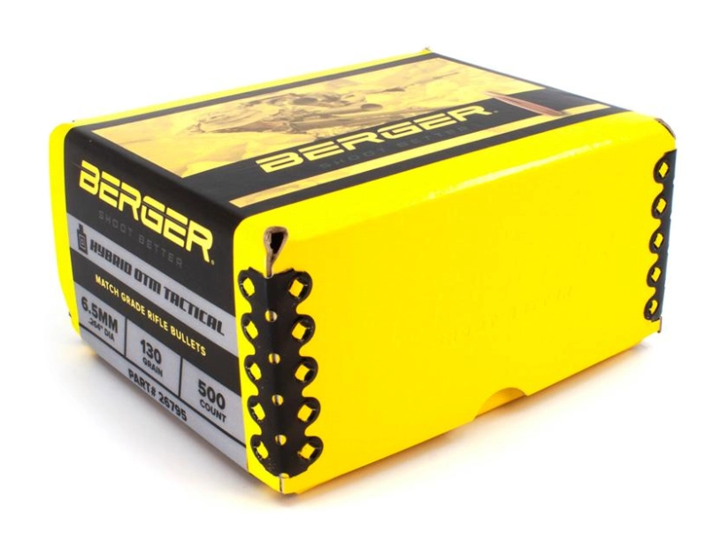 (image for) Berger 6.5mm 130gr AR Hybrid OTM Tactical 500ct