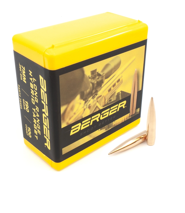 (image for) Berger 7mm (.284) 190gr Long Range Hybrid Target 100ct