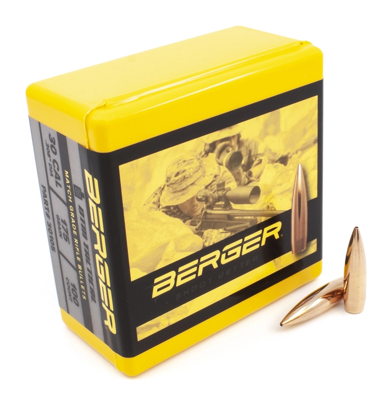 (image for) Berger 30cal 175gr OTM Tactical 100ct