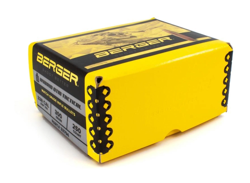 (image for) Berger 338cal 300gr Hybrid OTM Tactical 250ct
