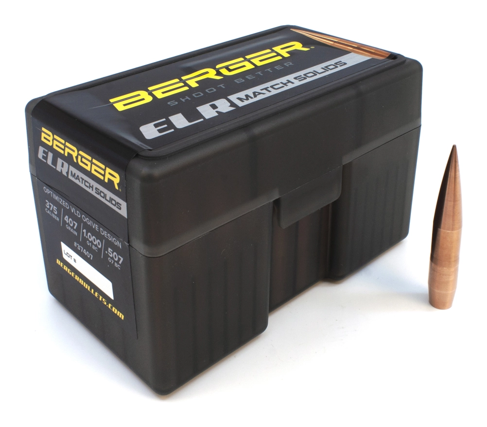 (image for) Berger 375cal 407gr ELR Match Solid 50ct