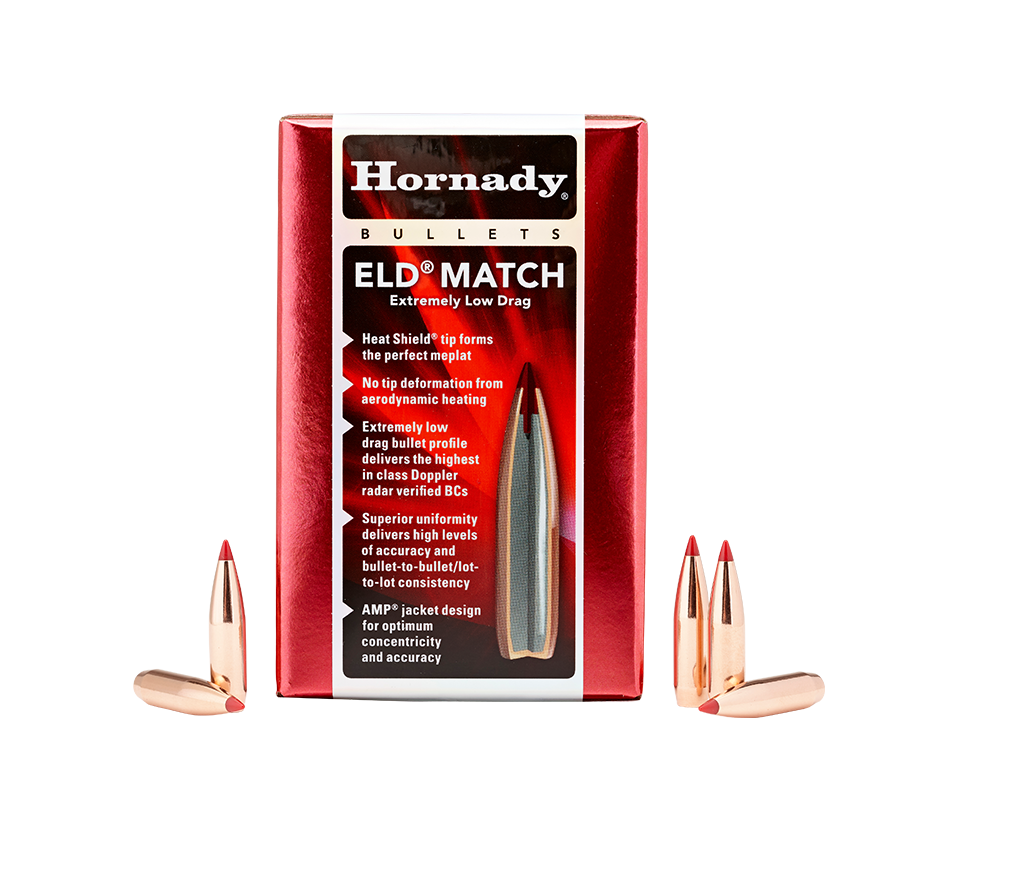 (image for) Hornady 6.5mm 130gr ELD Match 100ct